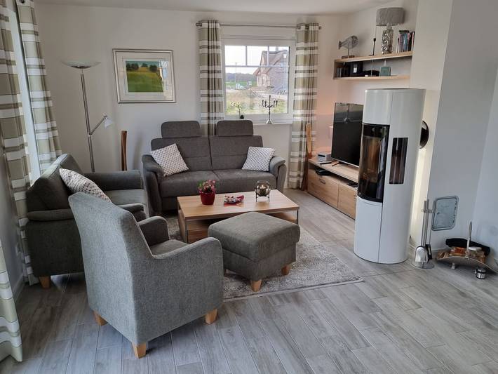 Ferienhaus für 6 Personen, mit Seeblick und Garten sowie Terrasse und Sauna am Greifswalder Bodden - 3