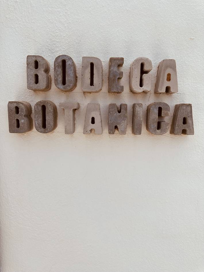Ferienhaus "Bodega Botánica" mit Blick auf die Berge in Tiagua, Teguise