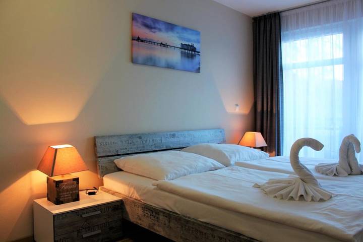 Villa für 4 Personen, mit Ausblick und Balkon sowie Sauna auf Rügen - 4