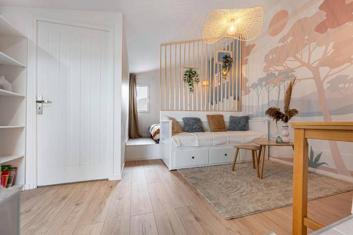 Appartement de vacances pour 4 personnes, avec Balcon et Terrasse