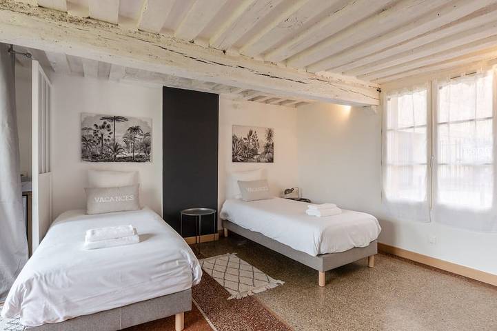 Le Jardin d'Eugene - Casa 4P - Terraza - Centro Histórico in Honfleur, Region de Lisieux