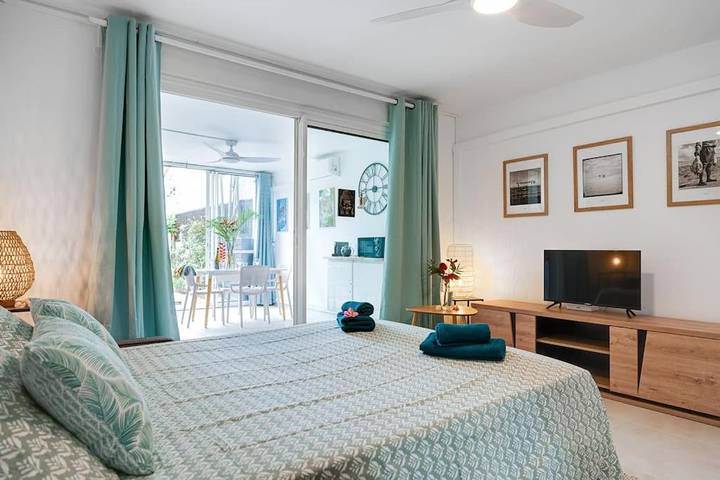 Apartamento de vacaciones para 4 personas, con terraza y jardín - 1