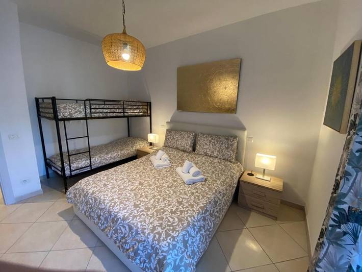 Chambre d’hôte pour 6 personnes, avec terrasse à Casagiove