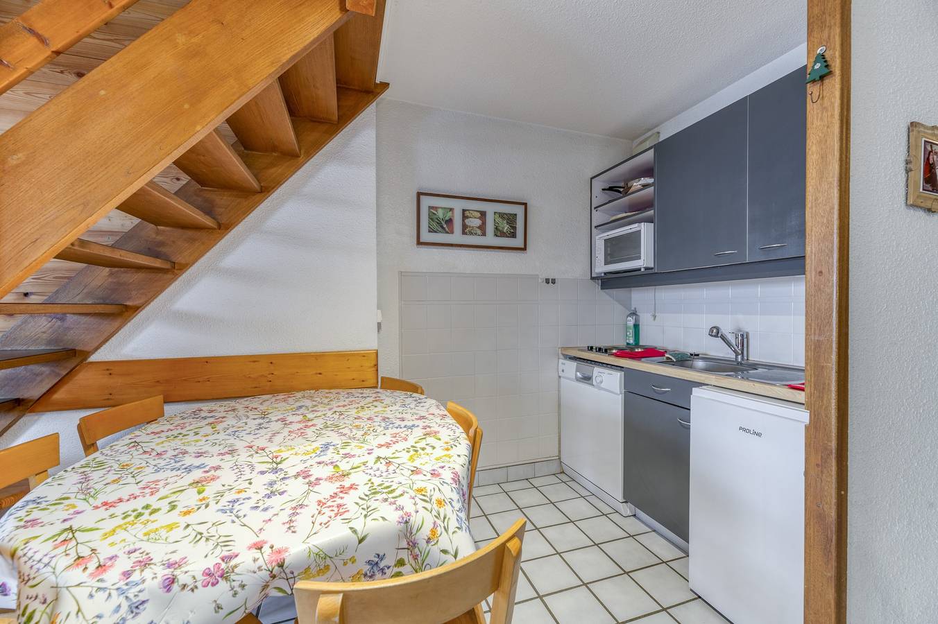 Ganze Wohnung, Ferienwohnung 'Granges 31 - Duplex 6pers' mit Bergblick und Balkon in Villard-Reculas, Nationalpark Écrins