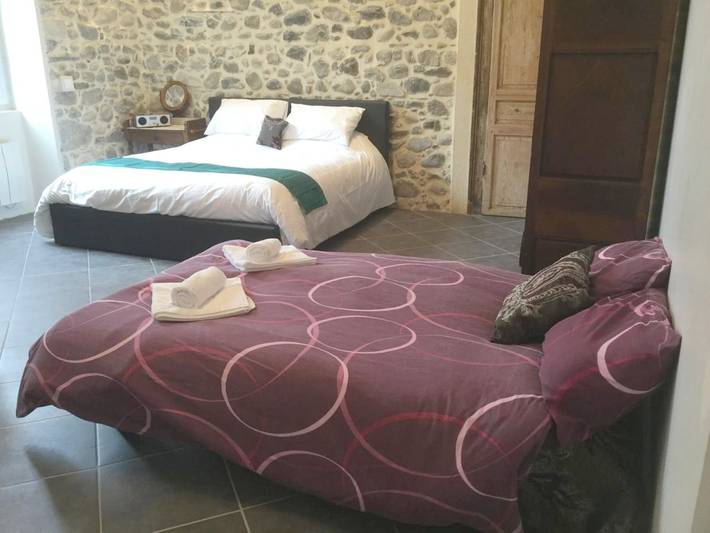 Gîte pour 4 personnes, avec Terrasse ainsi que Jardin et Vue à Buzy