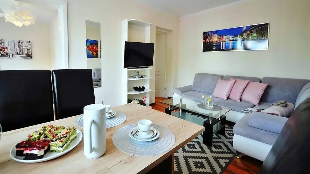 Cały apartament wypoczynkowy, Apartament wakacyjny dla 5 osób z ogród in Ustronie Morskie (Miasto), Ustronie Morskie