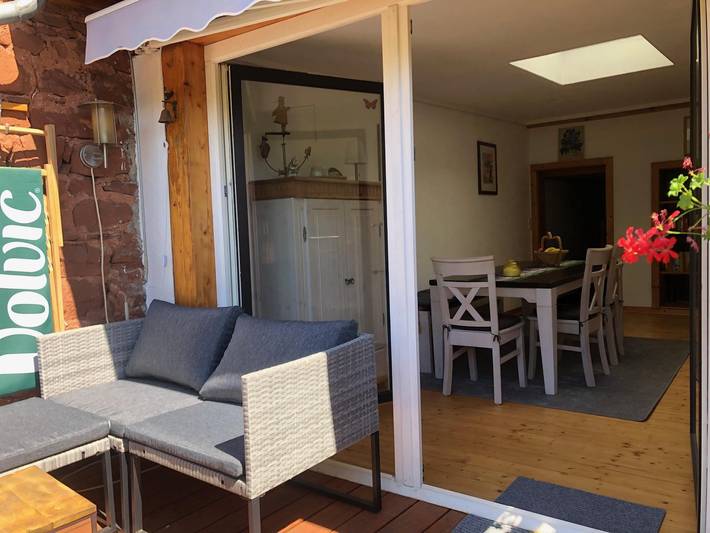 Ferienhaus für 3 Personen, mit Balkon - 1
