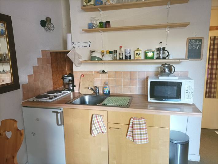 Studio pour 3 personnes, avec Balcon