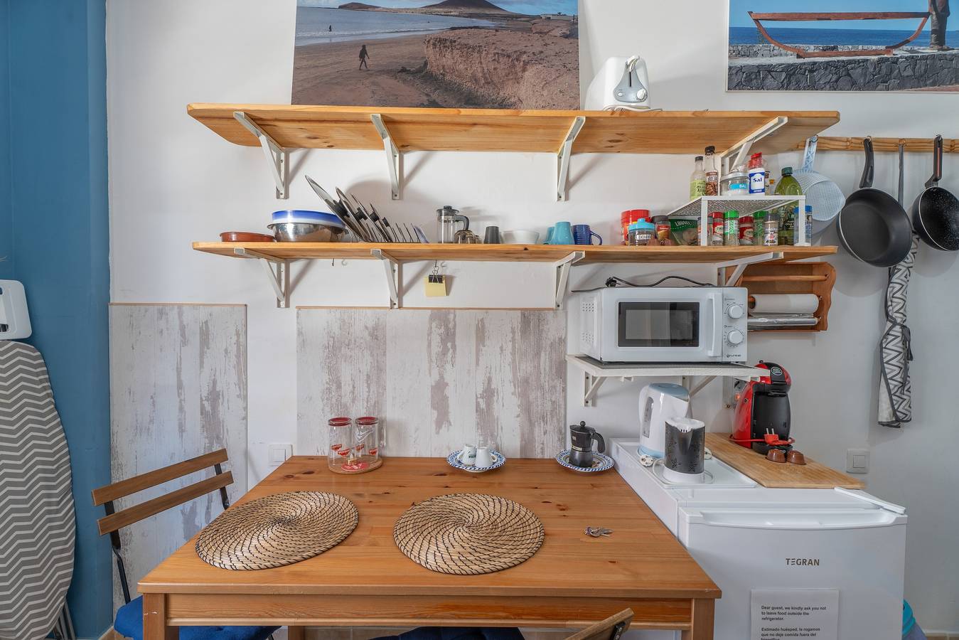 Ganzes Studio, Ferienstudio 'Los Abrigos 1 Room Playa Wifi' mit Wlan und Klimaanlage in Los Abrigos, Granadilla de Abona