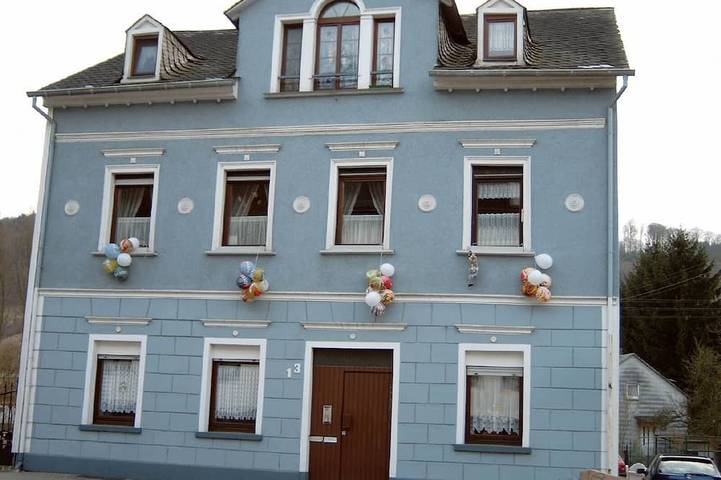 Ferienwohnung für 4 Personen, mit Garten und Balkon sowie Sauna