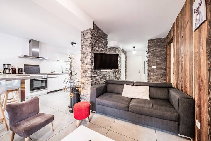 Appartement entier, Appartement « Résidence Les Soldannelles Le 31 » avec vue montagne et Wi-Fi in Chatel, Les Portes du Soleil