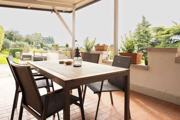 Ferienhaus für 4 Personen, mit Garten und Terrasse
