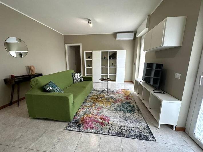 Gîte pour 5 personnes, avec jardin ainsi que vue et balcon à Mantoue