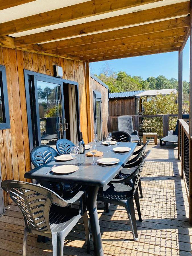 Gîte pour 6 personnes, avec Terrasse et Piscine dans Golf Blue Green Gujan