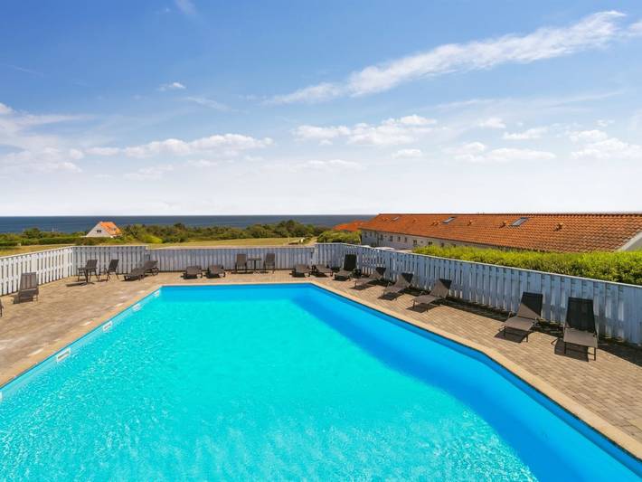 Apartament wakacyjny dla 4 osób, z taras i basen w Bornholm