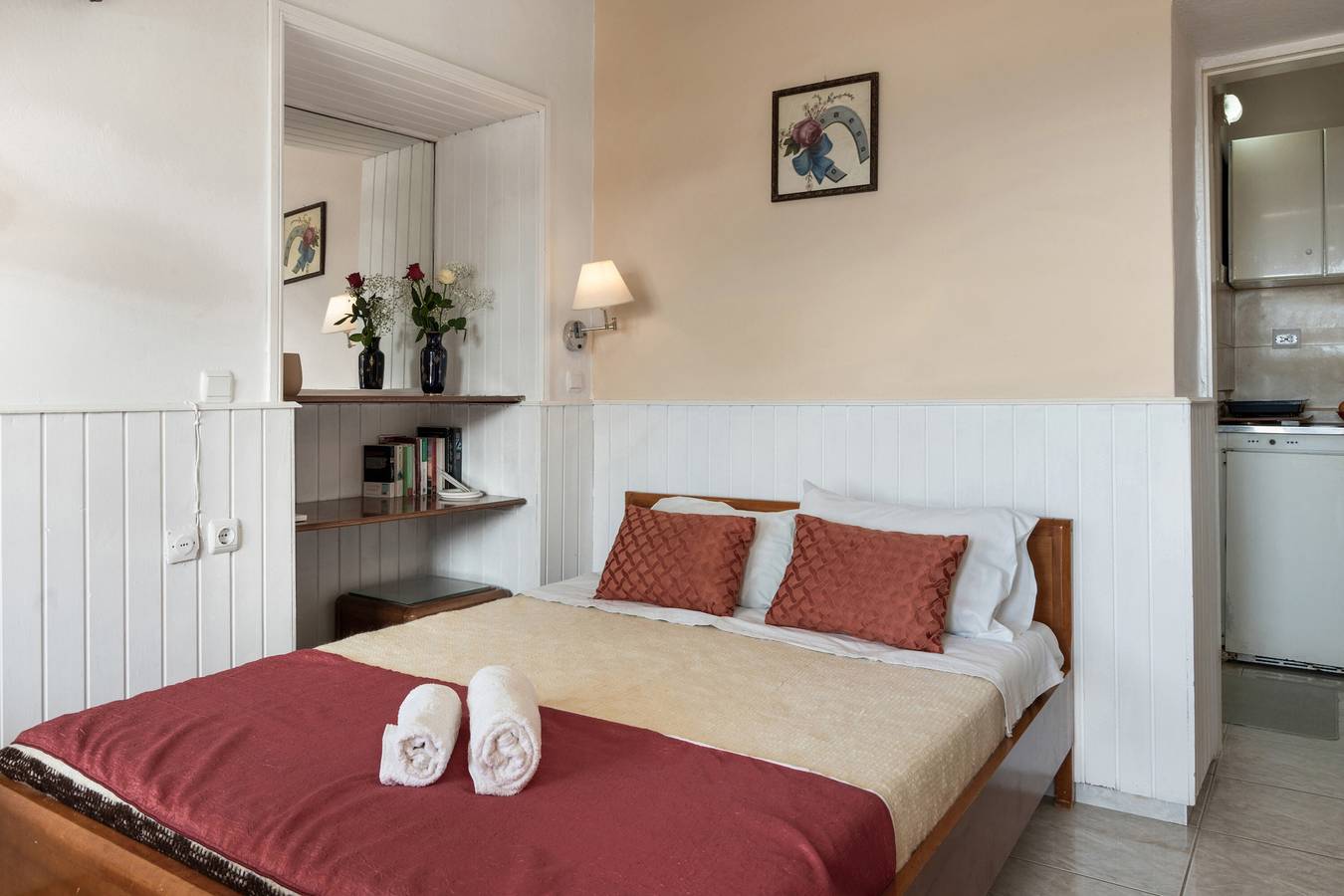 Ganzes Studio, Einzimmerapartment 'Single' mit Meerblick, Wi-Fi und Klimaanlage in Panormos, Kalymnos