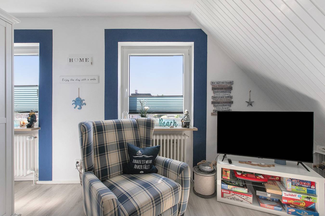 Ganze Wohnung, Ferienwohnung 'Fewo Küstkieker' mit Gemeinschaftsgarten, Balkon und Wi-Fi in Böhl (St. Peter-Ording), St. Peter-Ording