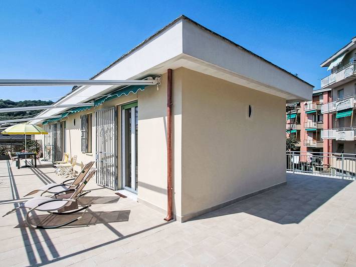 Loft per 4 persone, con Terrazza a Rapallo