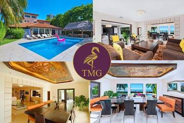 Villa pour 12 personnes, avec piscine ainsi que jacuzzi et jardin à Miami