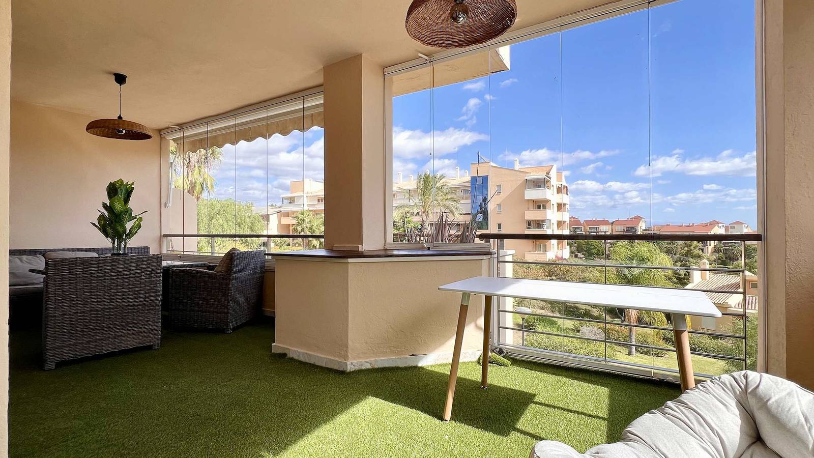 Appartement entier, Appartement de vacances pour 4 personnes avec jardin in Sol Andalusi, Alhaurín de la Torre