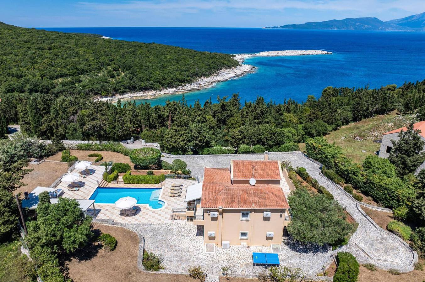 Villa für 10 Personen in Fiskardo, Kefalonia