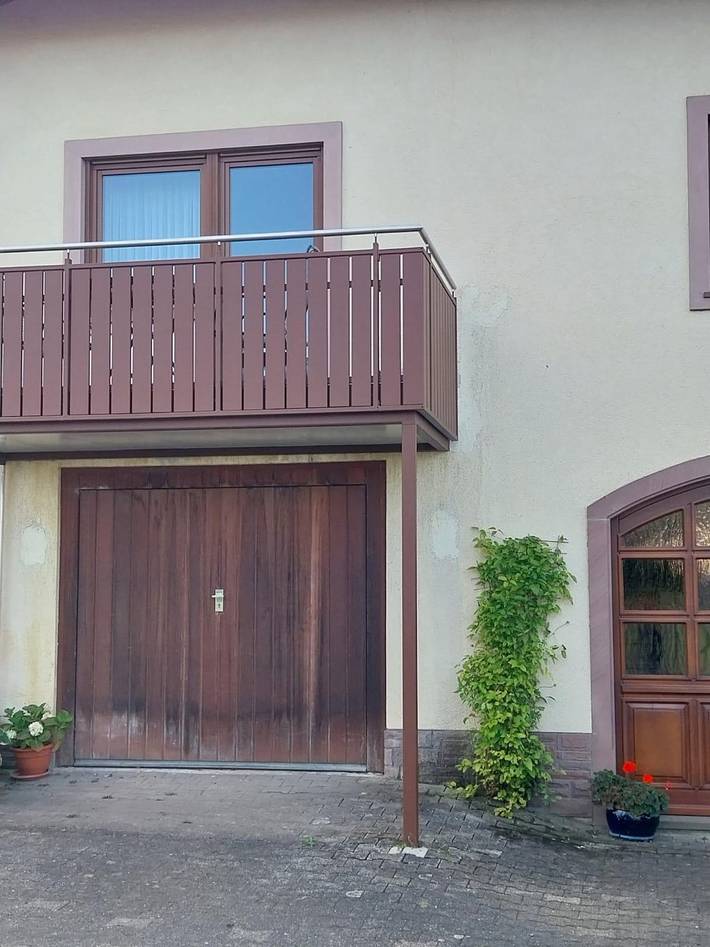 Ferienwohnung für 3 Personen, mit Balkon und Terrasse sowie Garten in Konz - 2