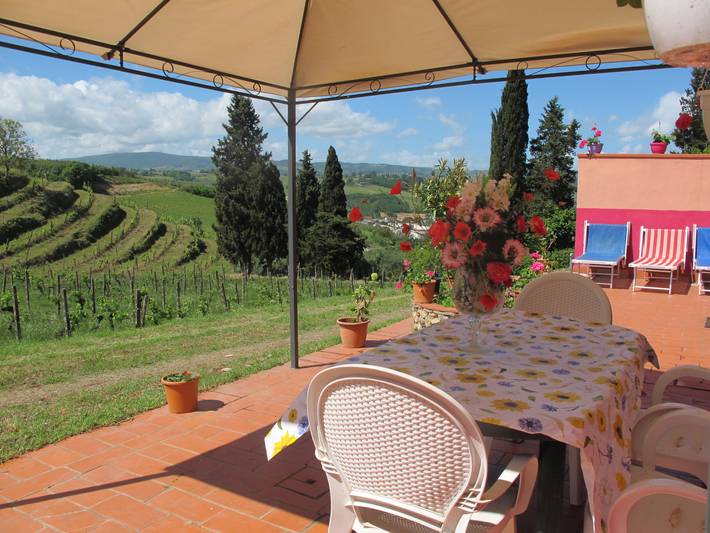 Location de vacances pour 8 personnes, avec jardin ainsi que vue et terrasse à Certaldo - 2