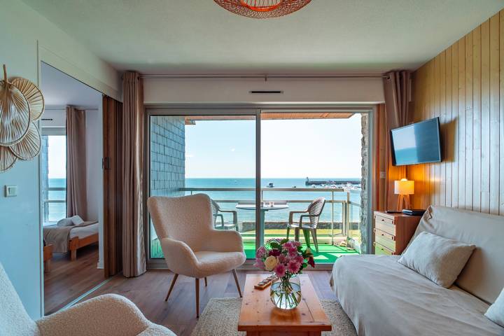 Appartement de vacances pour 4 personnes, avec terrasse ainsi que vue et jardin - 1