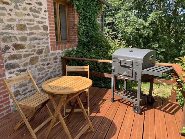 Gîte pour 4 personnes, avec vue et jardin à Saint-Amand (Manche)