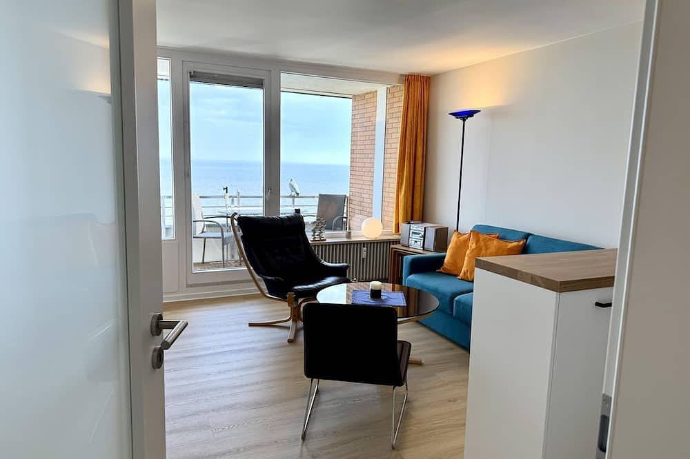 Ganze Wohnung, Al Mare - Modernes App. mit Balkon, Meerblick, Pkw-Stellplatz, Wlan. Haustiere in List (Sylt), Sylt