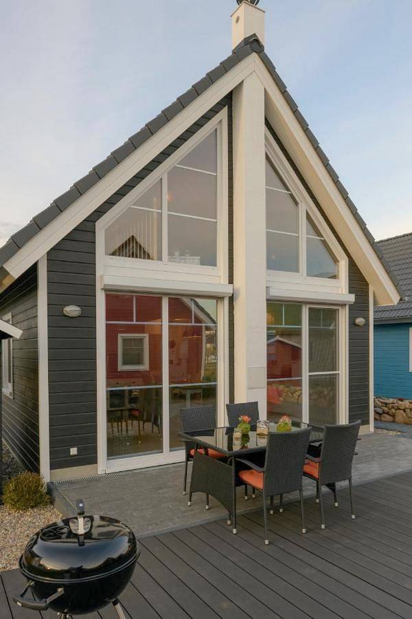 Ferienhaus für 6 Personen, mit Terrasse und Garten sowie Seeblick und Ausblick in Naturpark Barnim