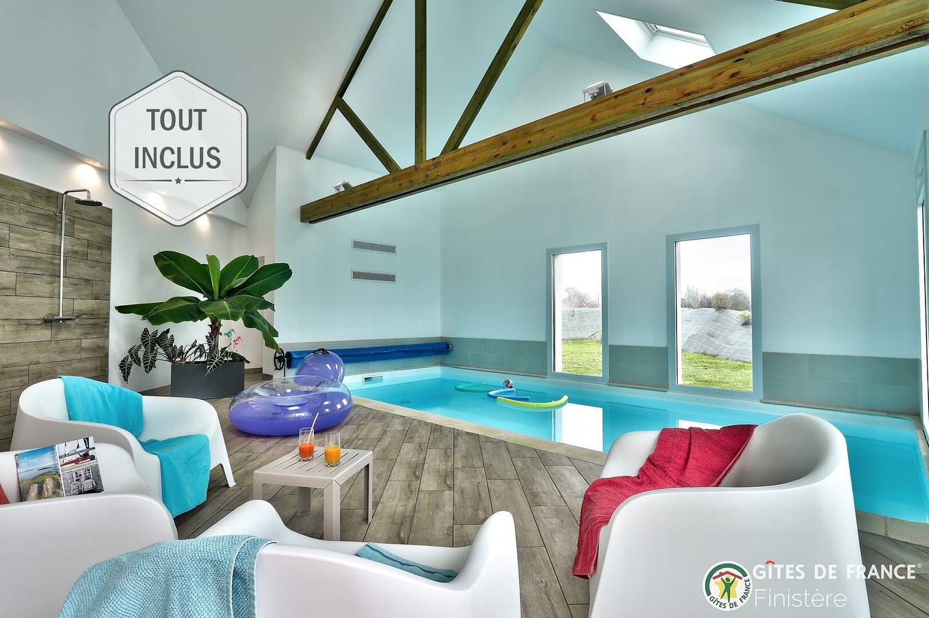 La villa hippocampe in Plouescat, Côte des Légendes