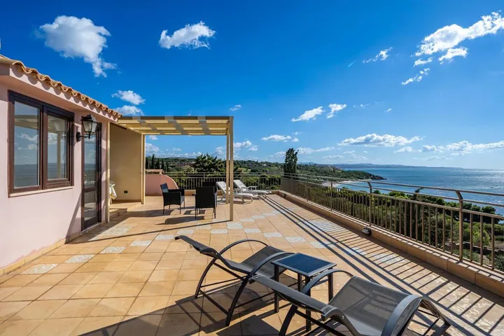 Villa per 10 persone, con panorama e giardino, adatto a famiglie con bambini - 1