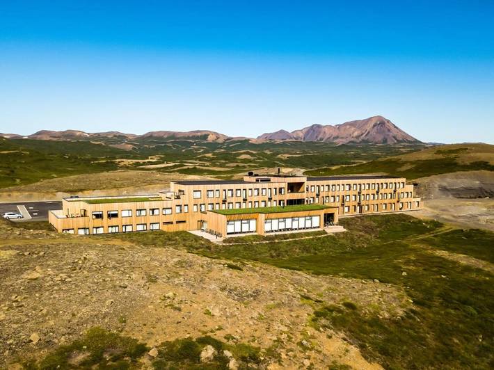 Hotel für 3 Personen, mit Sauna und Seeblick in Island