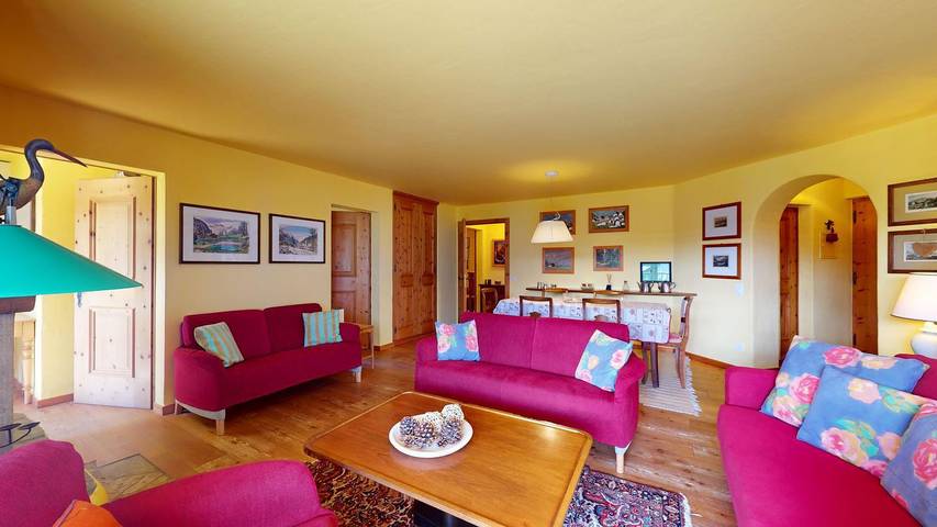 Ferienwohnung für 6 Personen, mit Balkon in Silvaplana - 3