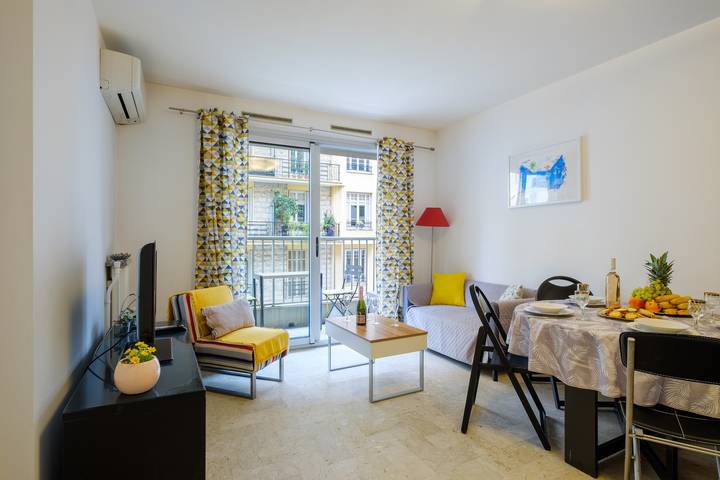 Ferienwohnung für 4 Personen, mit Balkon in Nizza - 2