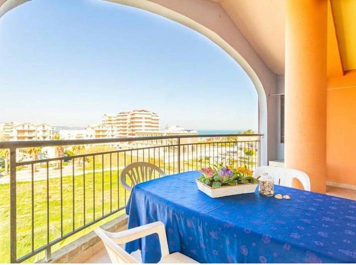 Ferienwohnung für 4 Personen, mit Terrasse und Ausblick, mit Haustier in San Salvo - 3