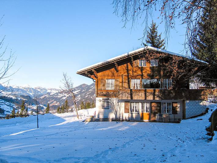 Chalet per 3 persone, con giardino e panorama in Svizzera