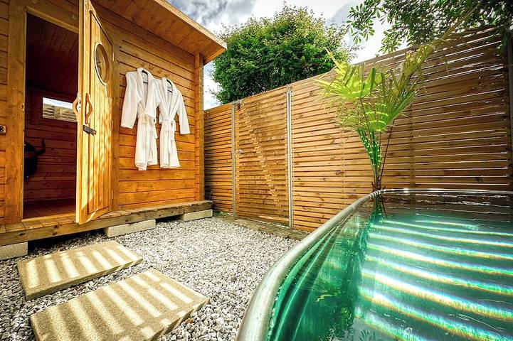 Maison de vacances pour 8 personnes, avec sauna et jardin - 1
