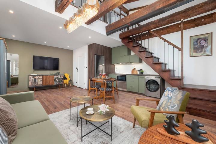 Loft dla 4 osób w Łódź