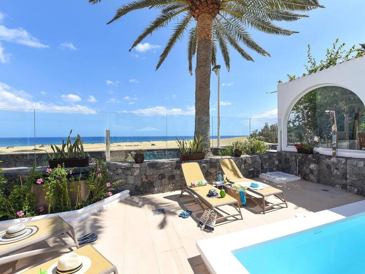 Ferienhaus mit Meerblick für 6 Personen, mit Garten und Terrasse in Playa del Inglés