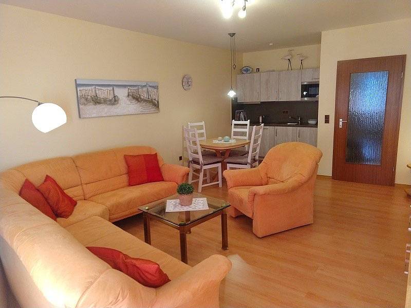 Ganze Ferienwohnung, Strandresidenz-Rosengarten - 2-Raum-Fewo 119/101 in Hafen Büsum, Büsum