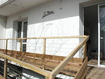 Location de vacances pour 6 personnes, avec terrasse dans Office De Tourisme De La Tranche Sur Mer