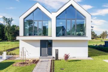 Ferienhaus für 4 Personen, mit Garten und Ausblick in Fuhlendorf