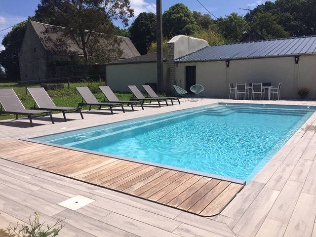 Gîte pour 2 personnes, avec piscine ainsi que jardin et terrasse dans Parc naturel régional des Marais du Cotentin et du Bessin - 2