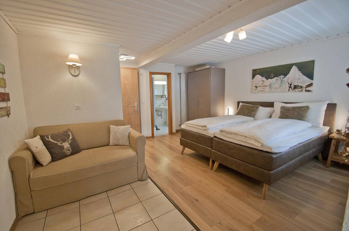 Entire apartment, Chalet Aeschhorn, Studio Lord Douglas in Zermatt, Wallisian Alps