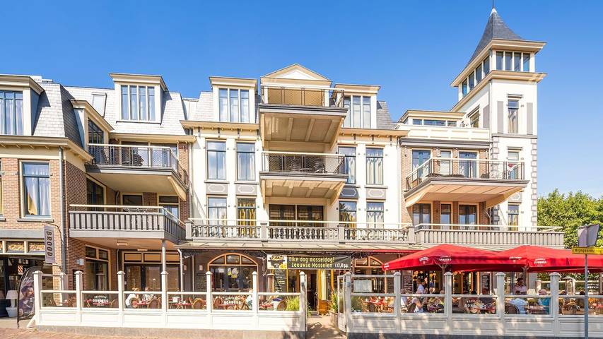 Appartement voor 4 personen, met zwembad en balkon in Domburg
