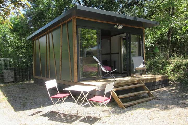 Mobil home pour 2 personnes, animaux acceptés - 1