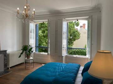 Chambre d’hôte pour 2 personnes, avec vue et balcon à La Celle-sous-Gouzon