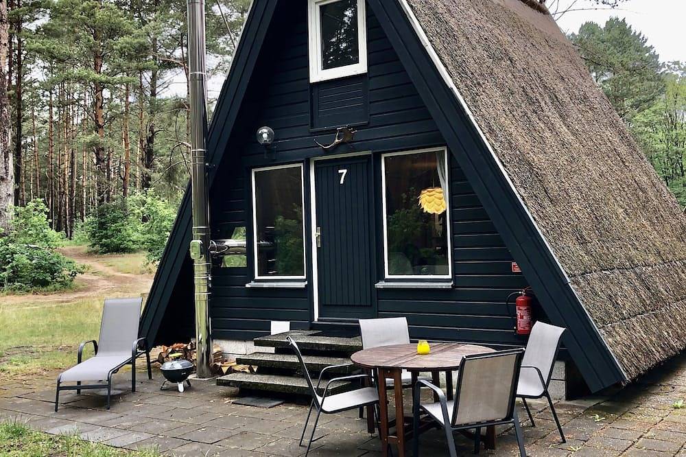 Finnhütte Wilma mit Privatstrand in Großzerlang, Rheinsberg